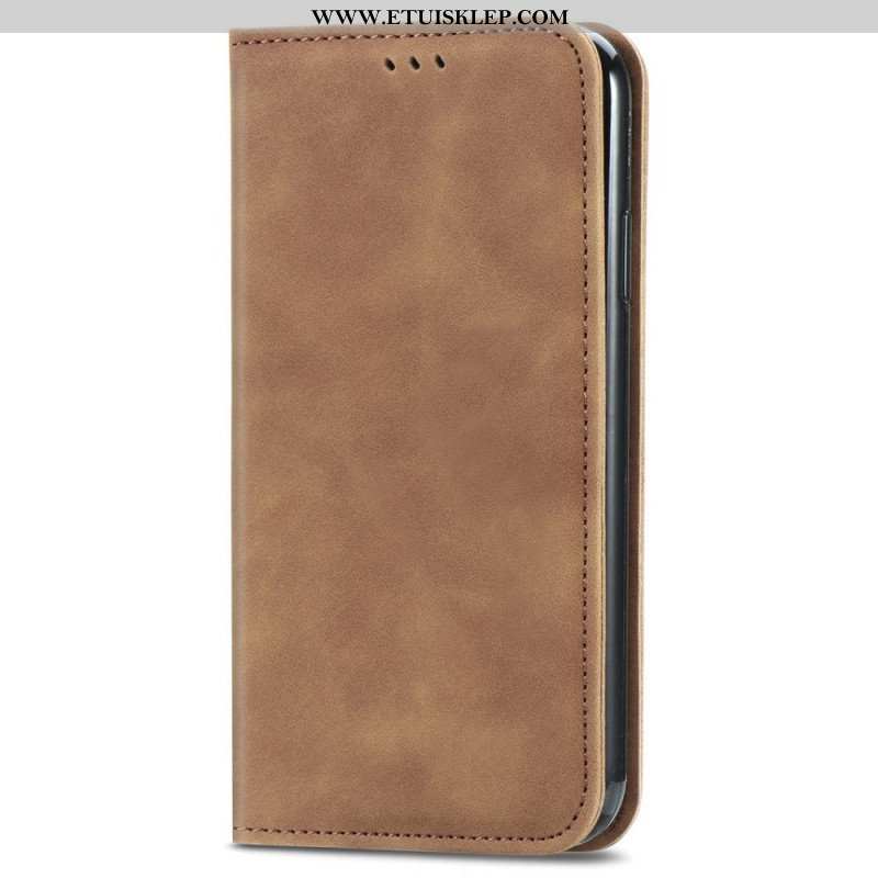 Etui Na Telefon do Xiaomi Redmi Note 11 / 11S Etui Folio Efekt Skóry Vintage